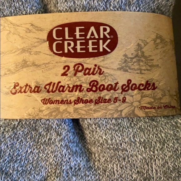 Clear creek women’s socks.  Set of 2. - Picture 4 of 7